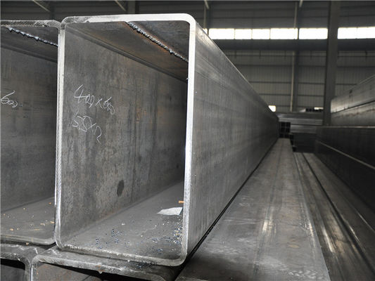 ERW Hot Rolled Longitudinal Welded Rectangular Steel Tube / Structural Rectangular Tube