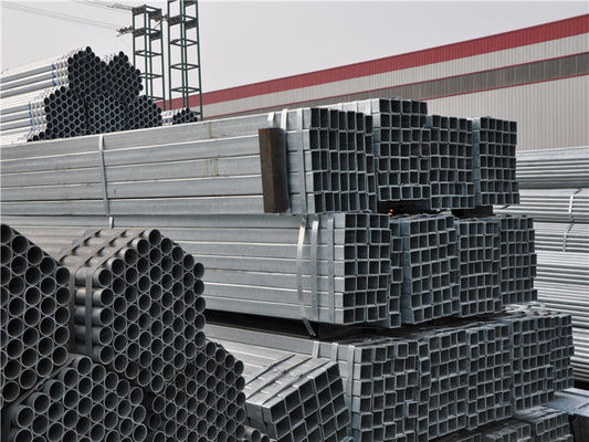 ERW Hot Rolled Longitudinal Welded Rectangular Steel Tube / Structural Rectangular Tube