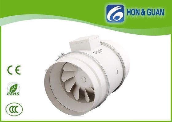 Shell Inline Vent Fan For-Küche HVAC 250mm Metall/Krankenhaus 220V