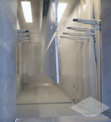 Sicherheits-Türen manuell und automatische Sprühfarbe-Übergangsbeschichtungs-Fertigungsstraße
